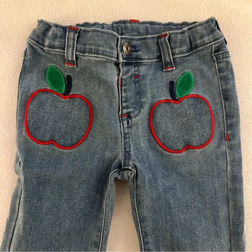 Gymboree Candy Apple Embroidered Jeans